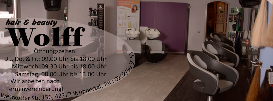 Blick in Salon Hair & Beauty Wolff